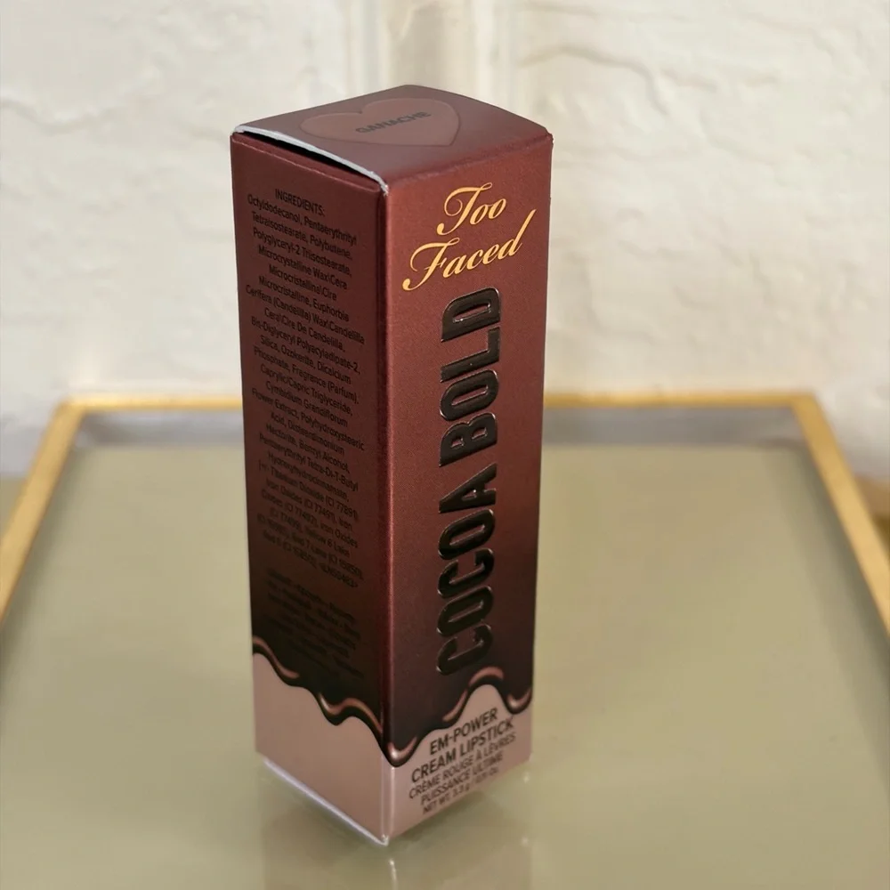 Too Faced Cocoa Bold EM-Power Cream Lipstick